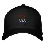 USA Red, White, and Blue Hat
