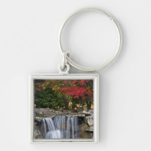 USA, Redmond, Washington. Fall color in a park. Keychain