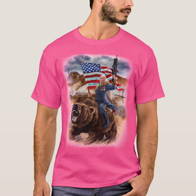 Usa Republican President Donald Trump Building Epi T-Shirt (Front)