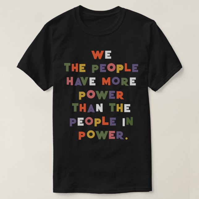 USA Resist Protest Save Democracy T-Shirt (Design Front)