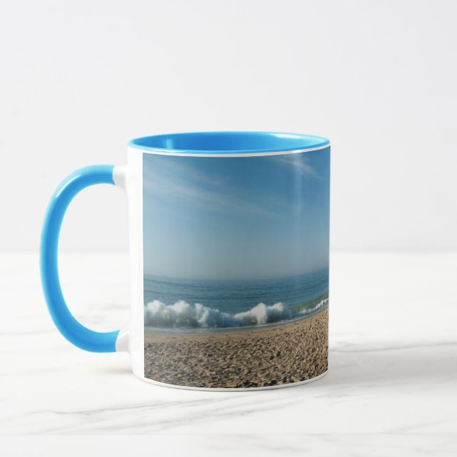 USA, Rhode Island, Charleston Beach, Beachfront Mug (Left)