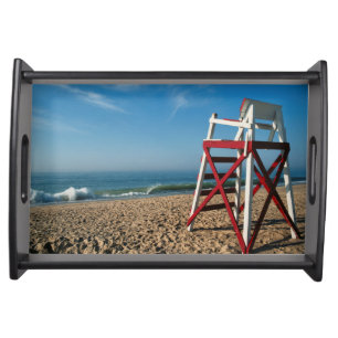 USA, Rhode Island, Charleston Beach, Beachfront Serving Tray