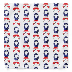 USA Ribbon Bandana