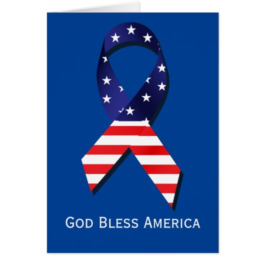 USA Ribbon Cards (Front)