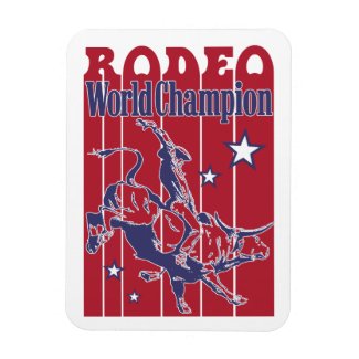 USA rodeo world champion Magnet