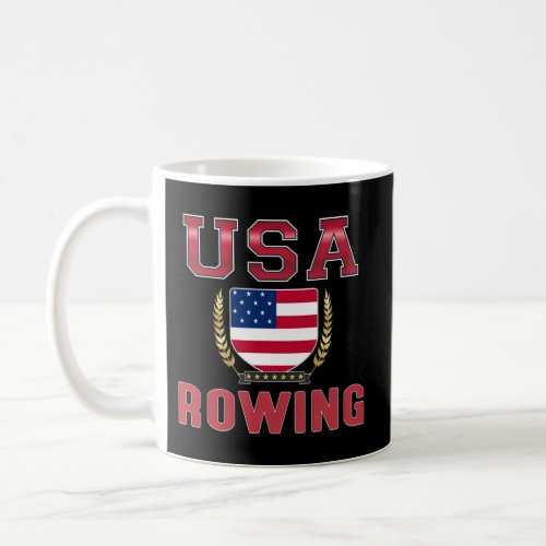 Usa Rowing Coffee Mug