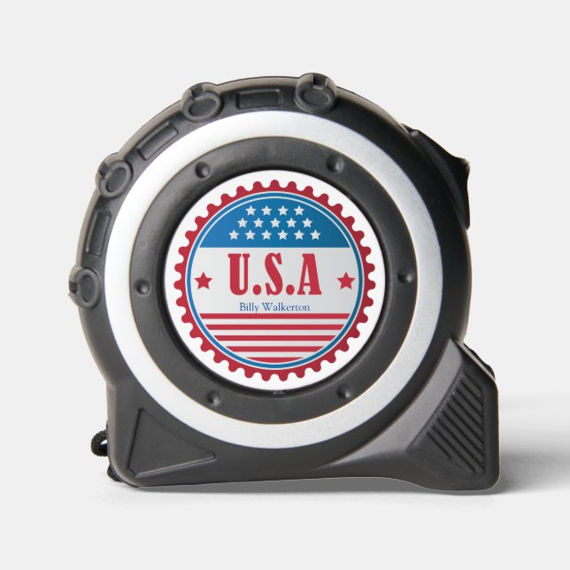 USA SEAL CUSTOMIZED MONOGRAM NAME TAPE MEASURE (Front)