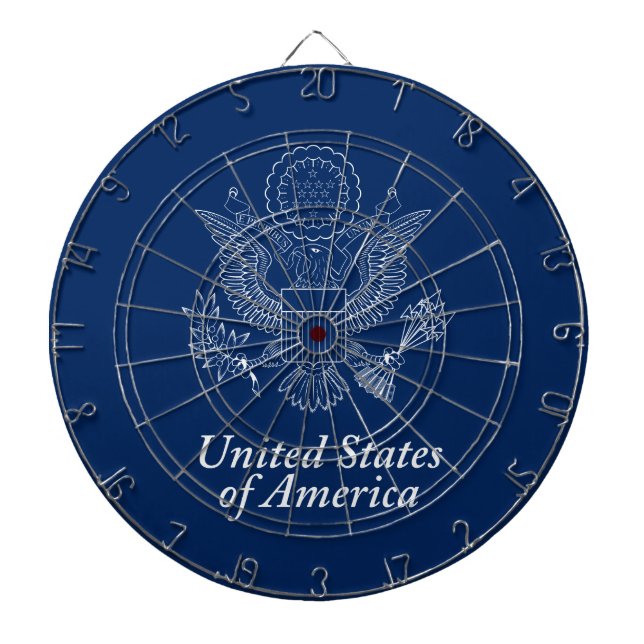 USA seal Dart Board (Front)