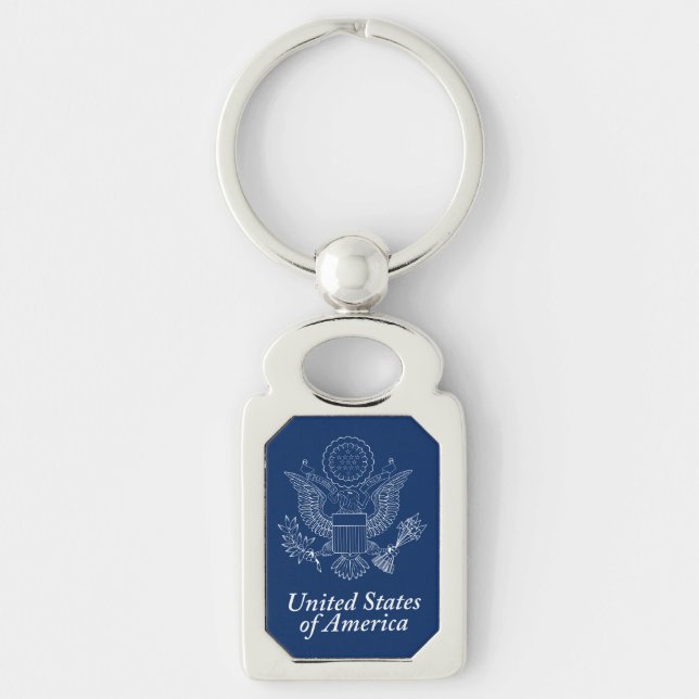 USA seal Keychain (Front)