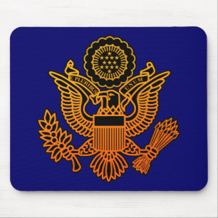 USA Seal Mouse Pad
