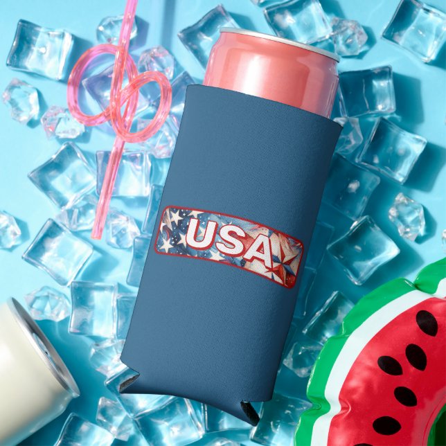 USA SELTZER CAN COOLER (In Situ Summer)