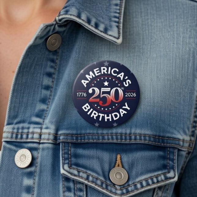 USA Semiquincentennial 1776-2026 America’s 250th Button (Creator Uploaded)