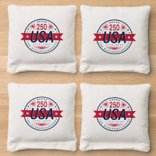 USA Semiquincentennial America's 250th Anniversary Cornhole Bags