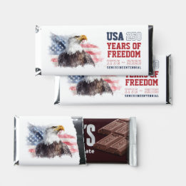 USA Semiquincentennial America's 250th Anniversary Hershey Bar Favors