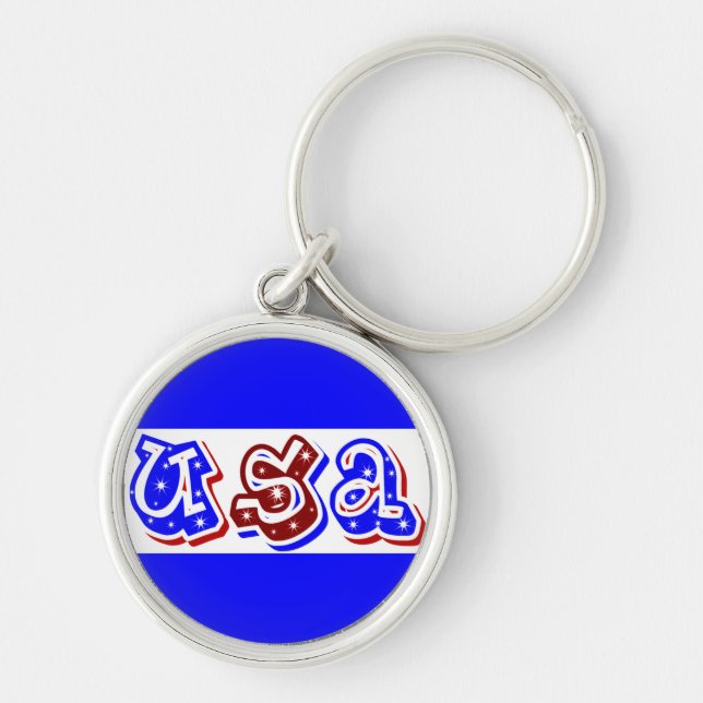 USA,Shine_ Keychain (Front)