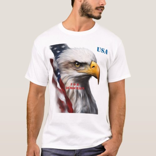 USA shirt for democracy