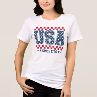 USA Since 1776 Tri-Blend Shirt