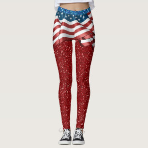 USA Skirt ILLUSION Fashion Leggings