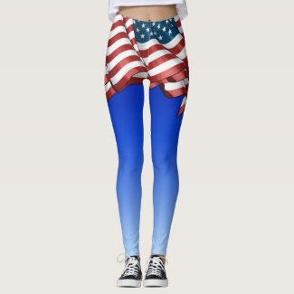 USA Skirt ILLUSION Long Version Fashion Leggings