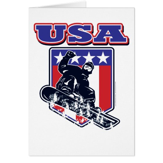 USA Snowboarder Cards (Front)