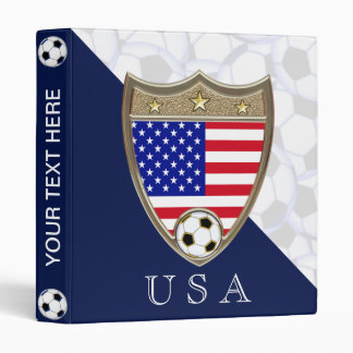 USA Soccer 1" Binder