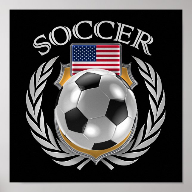 USA Soccer 2016 Fan Gear Poster (Front)