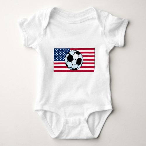 USA Soccer Baby Bodysuit