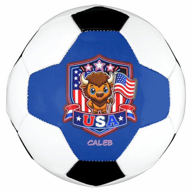 USA SOCCER BALL (Front)