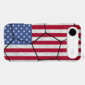 USA Soccer Ball iPod Touch Case (Back (Horizontal))