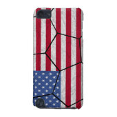 USA Soccer Ball iPod Touch Case (Back)
