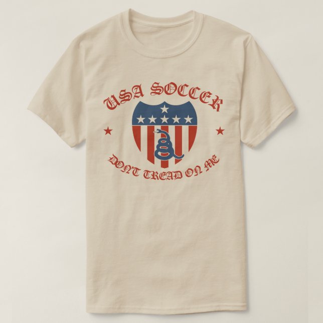 Don't Tread On Me USA Soccer Snake T-Shirt