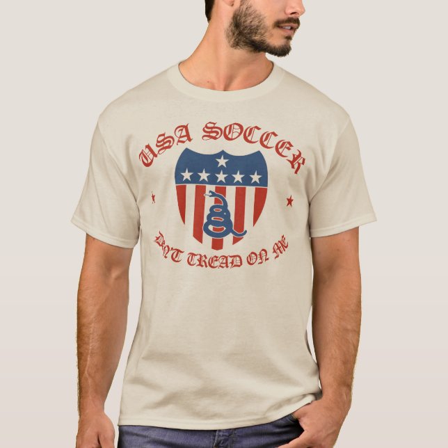 USA Soccer Don't Tread on Me T-Shirt (Front)