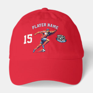 USA Soccer Eagle Athlete Patriotic National Team Hat