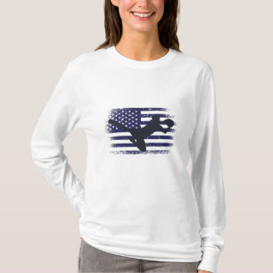 USA Soccer Fan Jersey Shirt American Flag