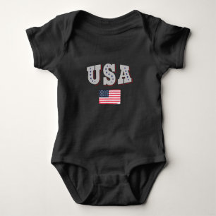 USA Soccer Fan Jersey Shirt American Flag