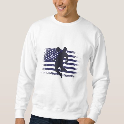 USA Soccer Fan Jersey Shirt American Flag