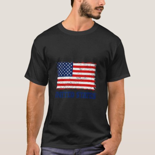 USA soccer  football fan 2022 Flag of USA Patriot T_Shirt