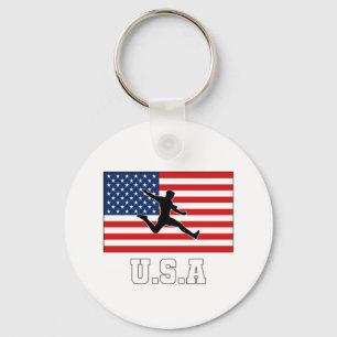 USA Soccer Football National Team USMNT Keychain