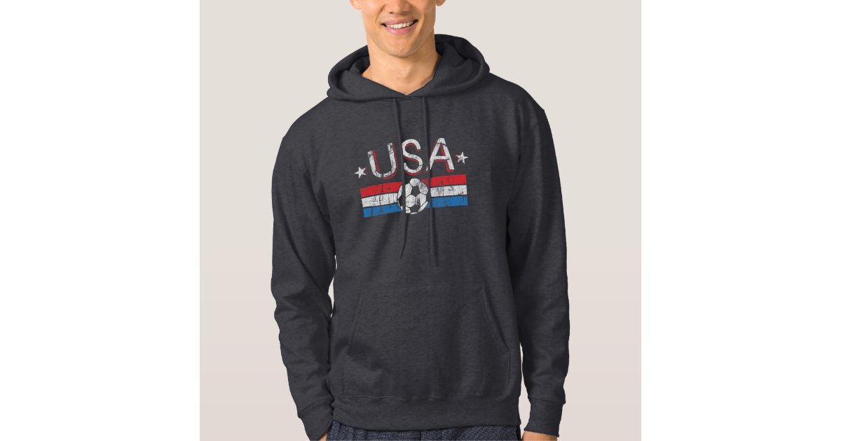 USA Soccer Hoodie Zazzle