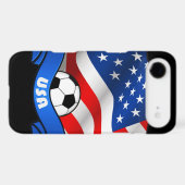 USA Soccer iPhone 4/4S Case-Mate Barely There Case (Back (Horizontal))