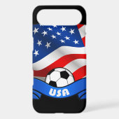 USA Soccer iPhone 4/4S Case-Mate Barely There Case (Back)