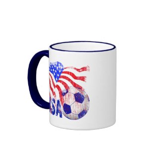 USA SOCCER MUG