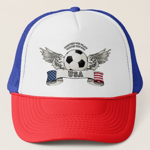 USA Soccer National Team Supporter Vintage Trucker Hat