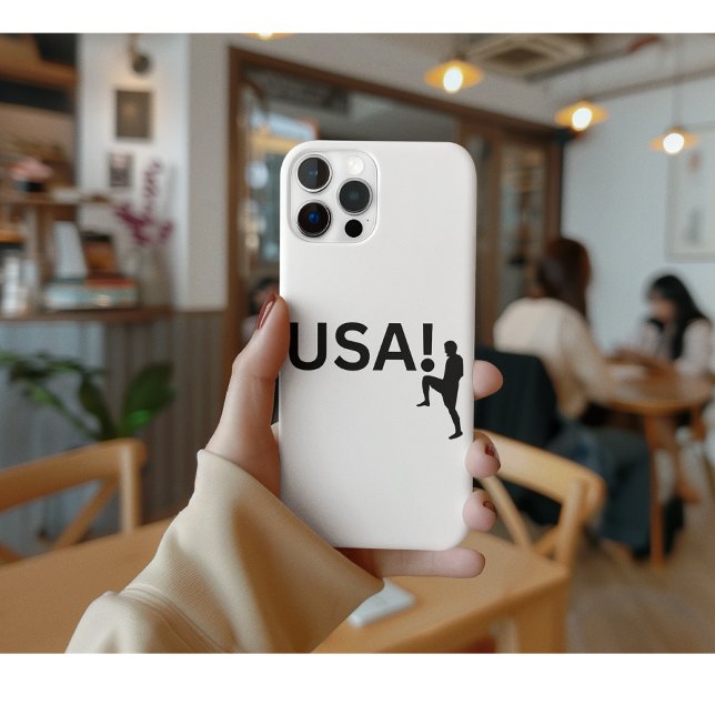 USA soccer player iPhone Case (Creator Uploaded)