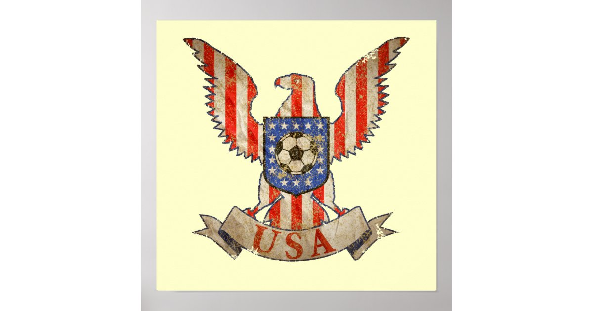 USA Soccer Poster | Zazzle