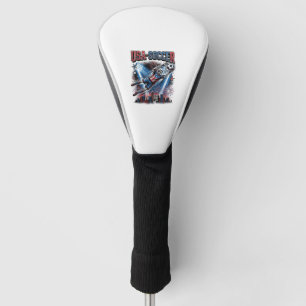USA Soccer Skeleton Striker Nations Premium Sports Golf Head Cover