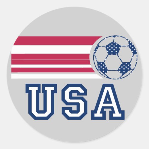 USA Soccer Sticker