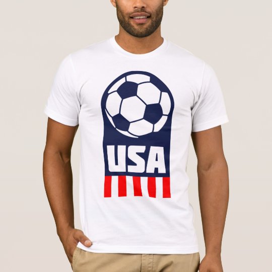 USA Soccer T-Shirt | Zazzle.com