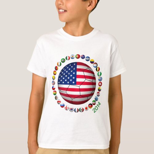 USA Soccer T_Shirt