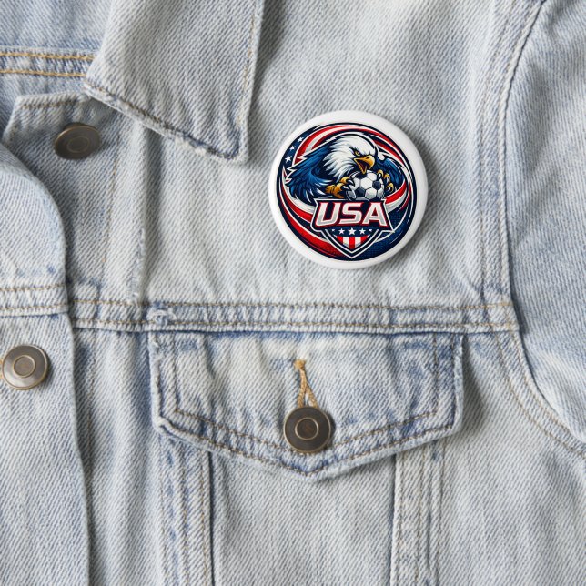 USA Soccer Tournament Round Button (In Situ)
